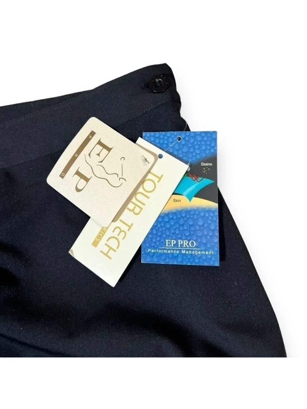 EP Pro Women’s Tour Tech Side Zip Golf Skort Black Size 22